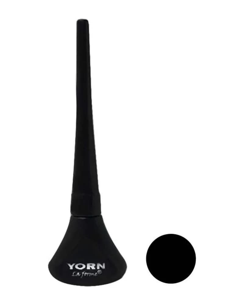 خط چشم ماژیکی ضد آب یورن مدل کوزه ای Yorn Waterproof Eyeliner