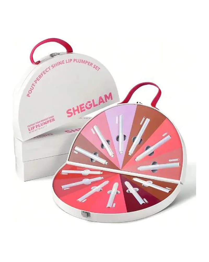 ست 12 عددی رژ لب استیکی حجم دهنده Plumper شیگلم