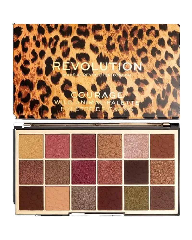 پالت سایه 18 رنگ رولوشن مدل Wild Animal Palette