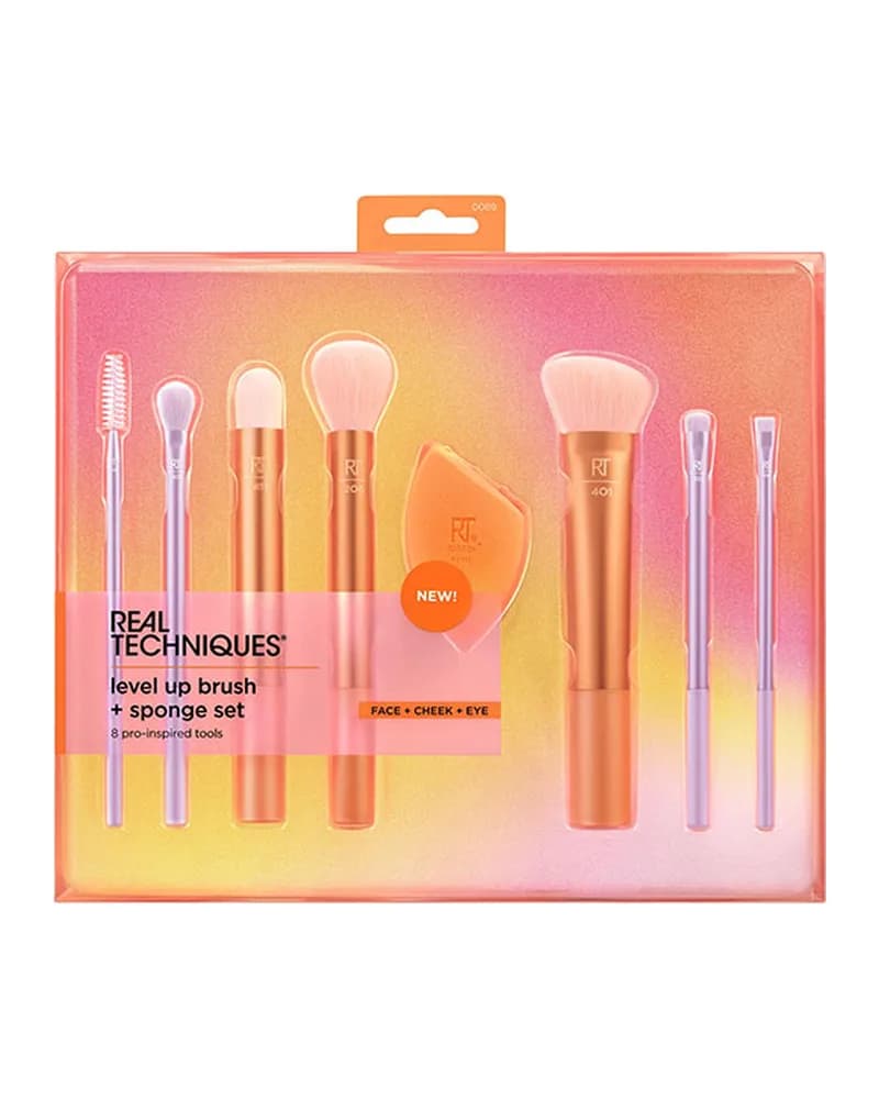 ست براش 7 عددی همراه با پد ریل تکنیک Level Up Brush