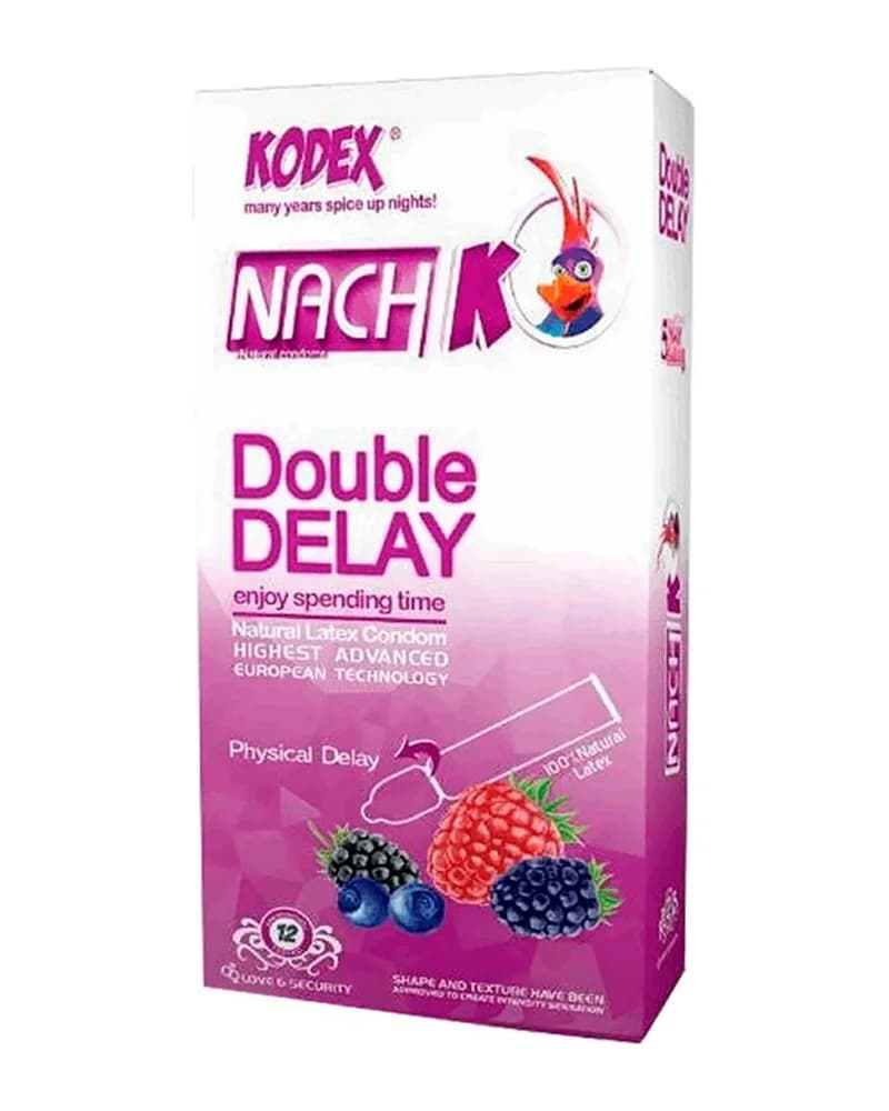 کاندوم تاخیری فیزیکی Double Delay کدکس 12 عددی