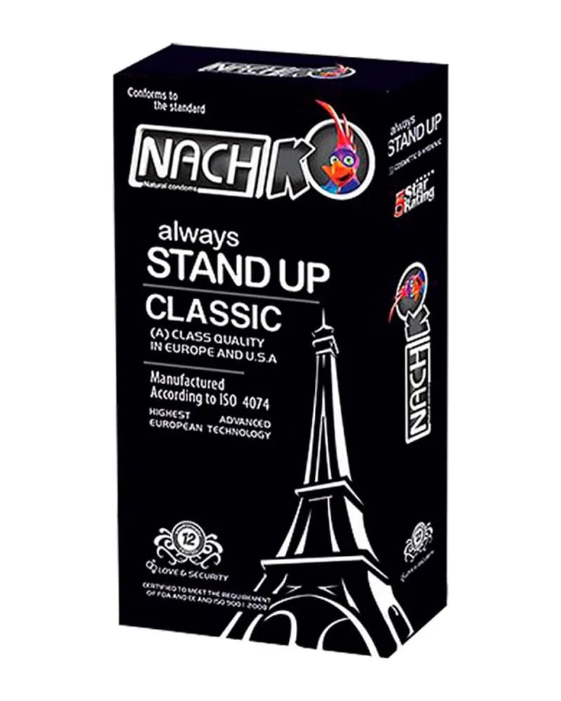 کاندوم مدل Stand Up Classic کدکس 12 عددی