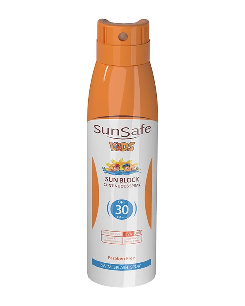 اسپری ضد آفتاب کودکان سان سیف با SPF 30