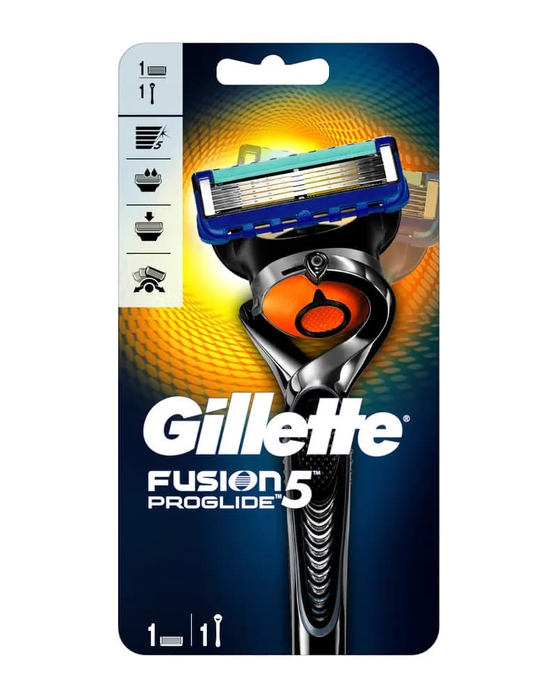 خود تراش ژیلت مدل Fusion 5 Proglide پنج لبه تک یدک