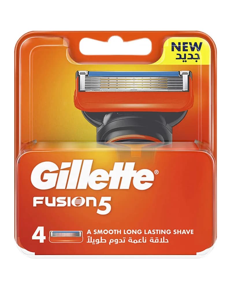 تیغ یدک ژیلت مدل Fusion 5 بسته 4 عددی