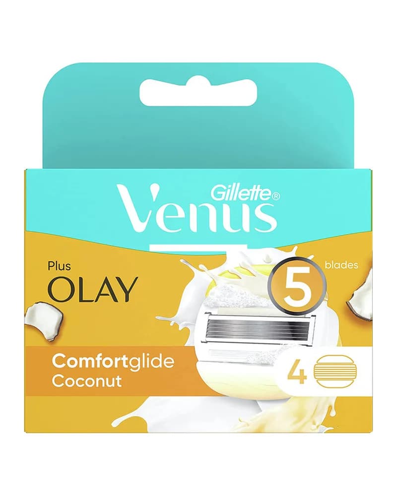 تیغ یدک ونوس ژیلت مدل Olay Comfortglide چهار عددی