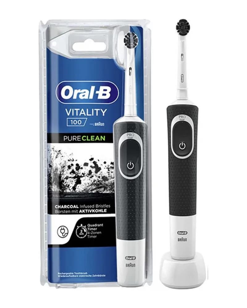 مسواک برقی اورال بی زغال مدل Vitality 100 Pure Clean