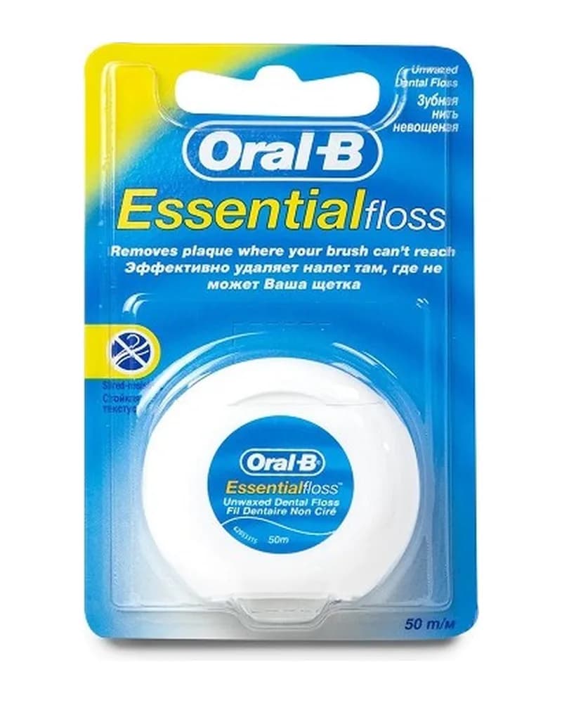 نخ دندان اورال بی 50 متری مدل Essential Floss
