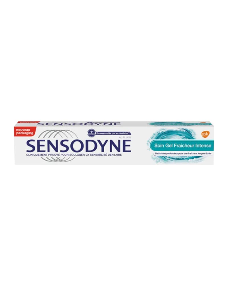 خمیر دندان ژلی سنسوداین مدل Soin Gel Fraicheur Intense