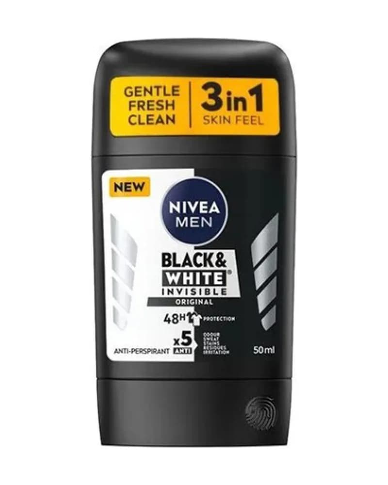 استیک ضد تعریق مردانه نیوآ مدل Black & White Invisible Original
