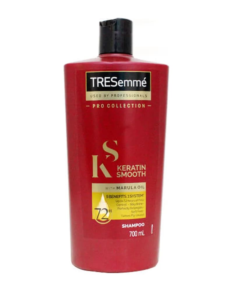 شامپو کراتینه 700 میل ترزمه قرمز مدل Keratin Smooth
