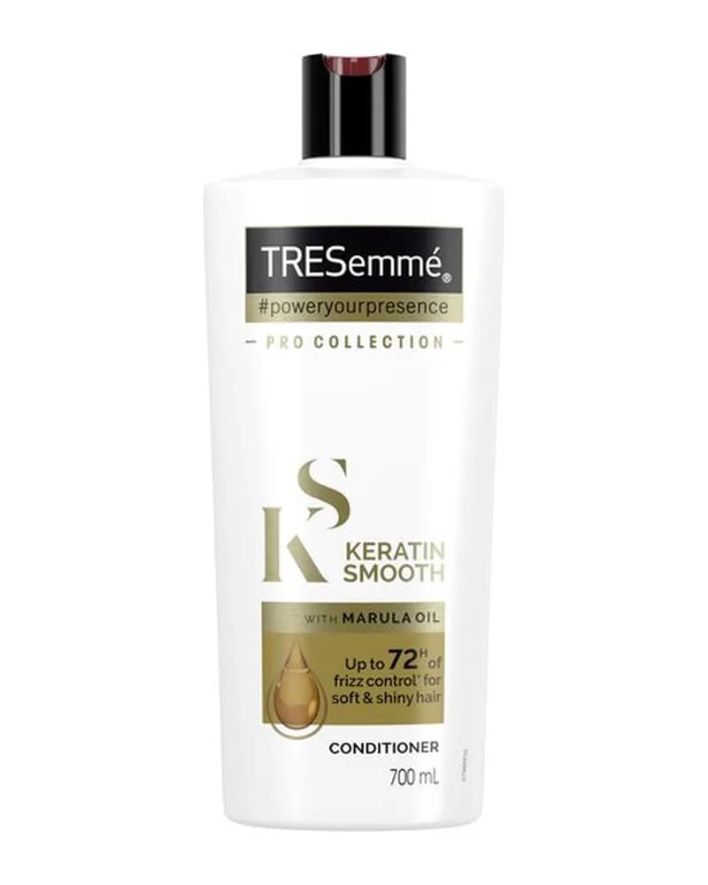 شامپو نرم کننده سفید 700 میل ترزمه Keratin Smooth