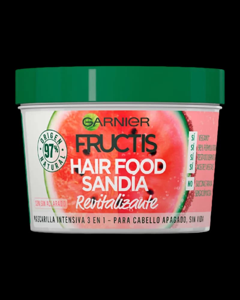 ماسک مو حجم دهنده و تغذیه کننده عصاره هندوانه گارنیه مدل Fructis