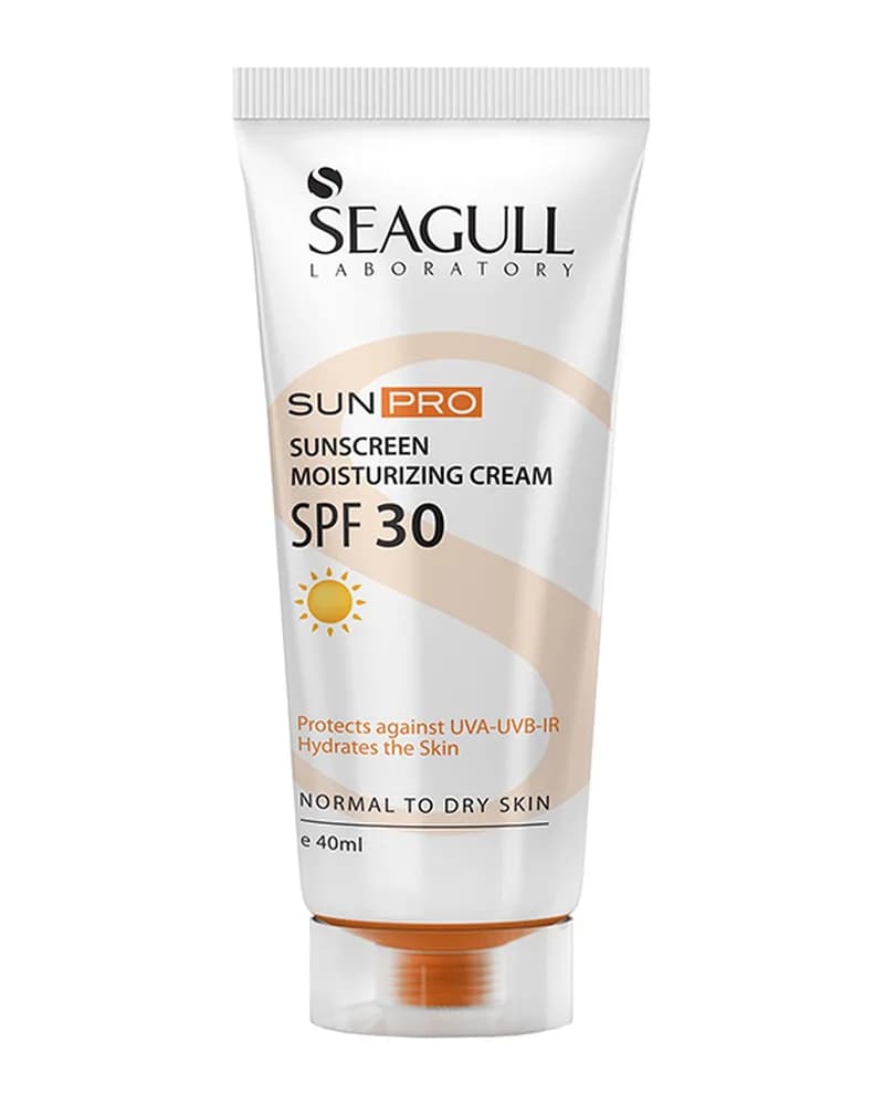 کرم ضد‌آفتاب مرطوب‌کننده با SPF30 سی گل - بدون رنگ