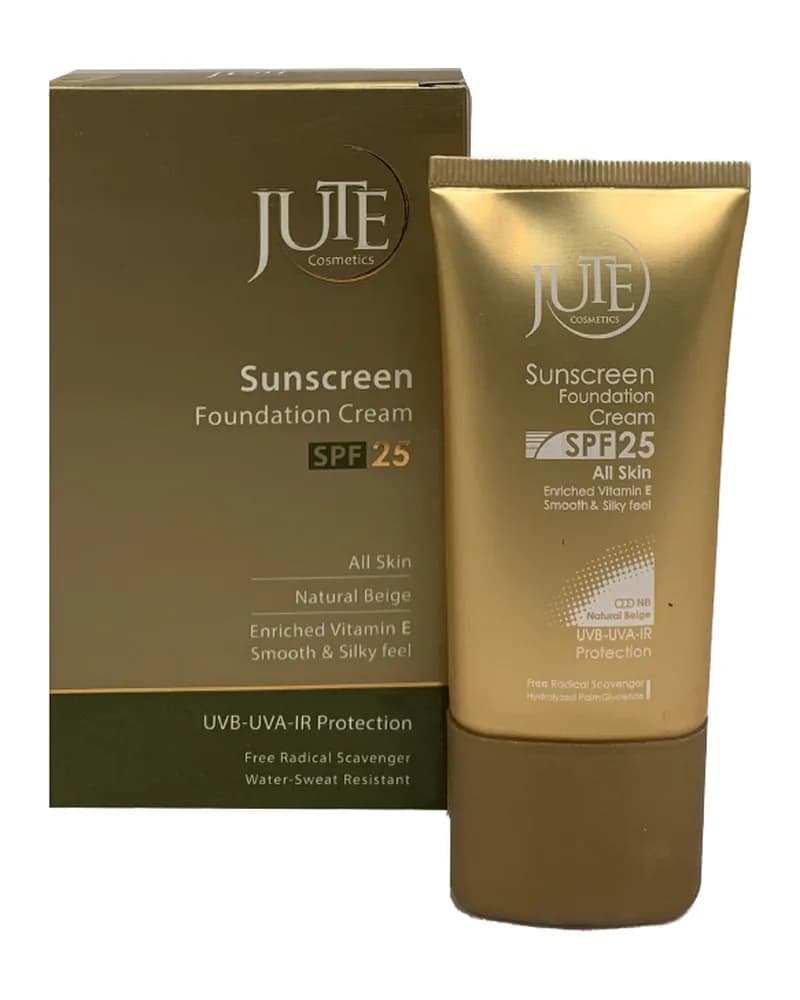 ضد آفتاب کرم پودری ژوت با SPF25 مناسب انواع پوست