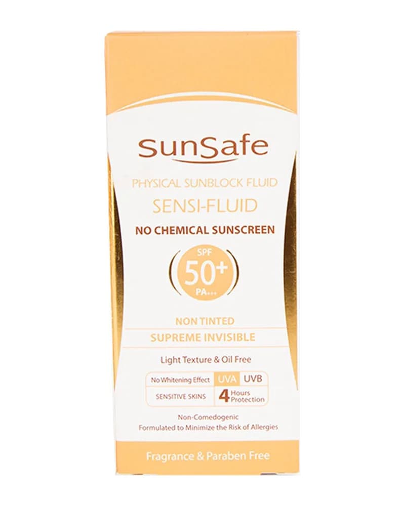 کرم ضد آفتاب رنگی سان سیف مدل Viti Sense با SPF 50 - بژ طبیعی