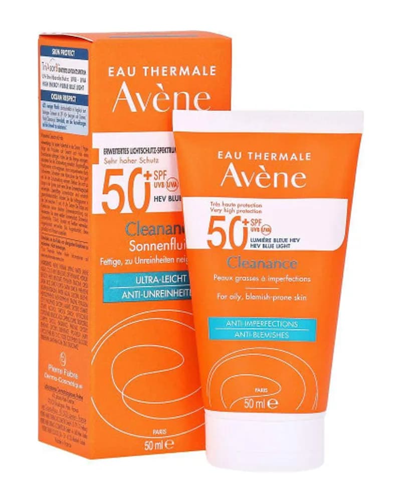 ضد آفتاب پوست خشک و حساس بی رنگ مدل اولترا لایت اون SPF50