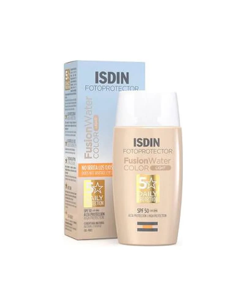 ضد آفتاب رنگی فیوژن واتر ایزدین رنگ لایت SPF50