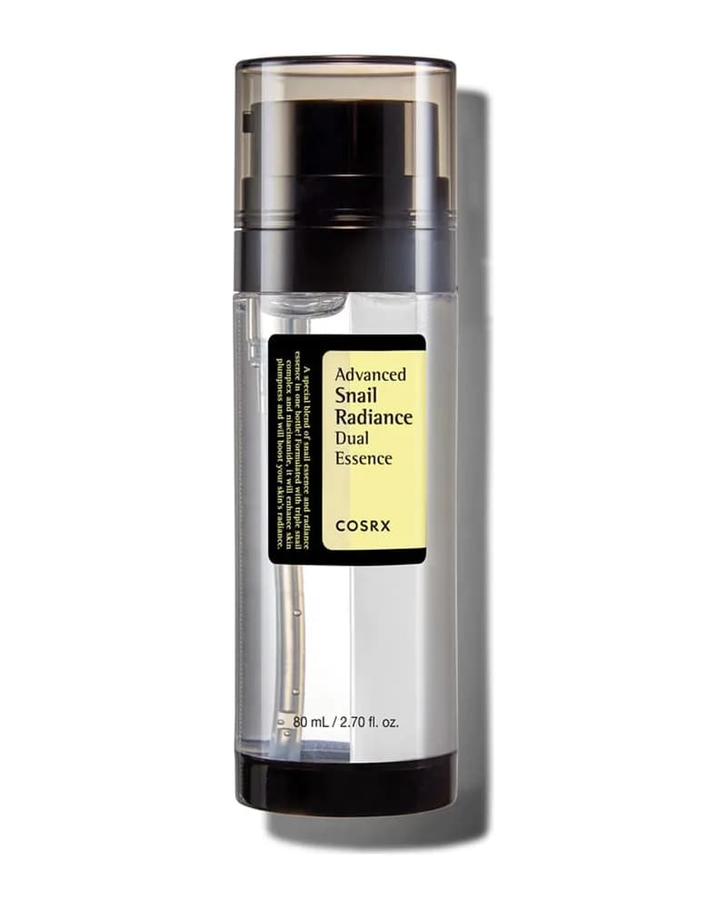 سرم ضد لک و مرطوب کننده کوزارکس مدل Advansed Snail Radiance Dual Essence