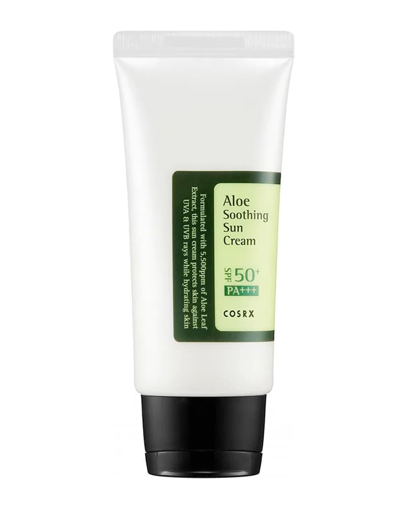 ضدآفتاب آبرسان و تسکین دهنده آلوئه ورا کوزارکس SPF+++50