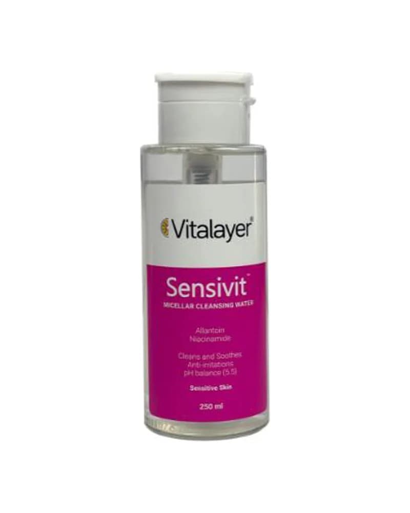 میسلار واتر پوست های حساس ویتالیر مدل Sensivit