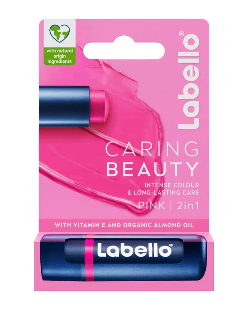 بالم لب دو کاره لبلو مدل  Caring Beauty Pink