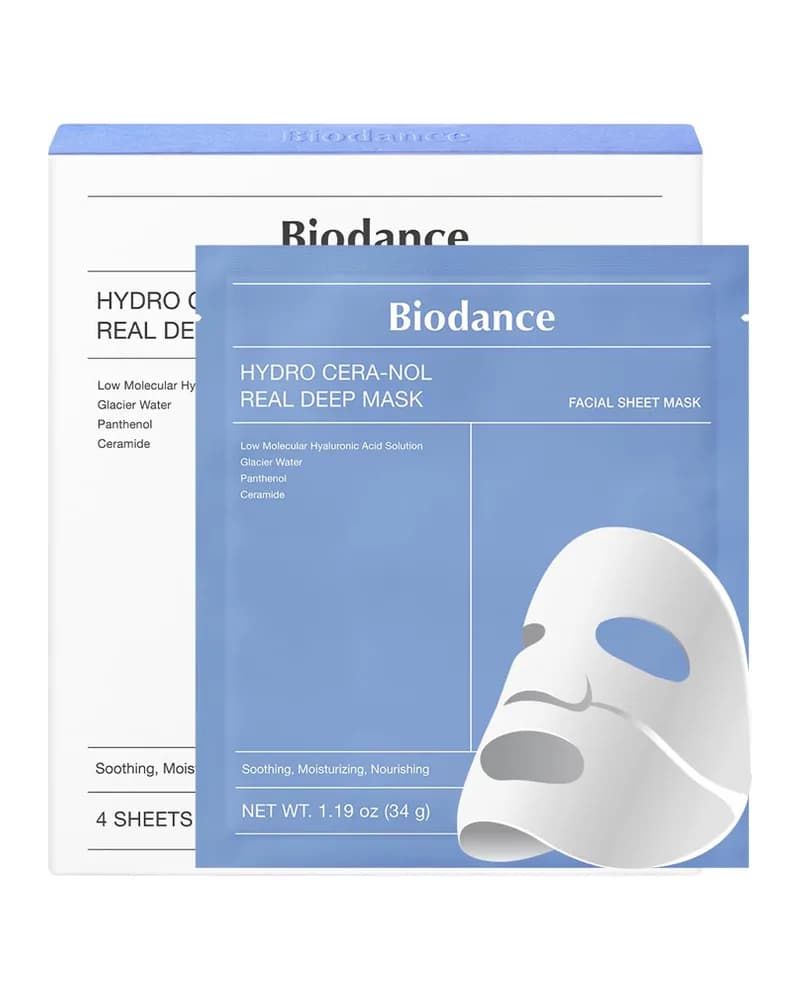 ماسک رطوبت رسان و آبرسان عمیق هیدرا سرانول بایودنس Biodance (4 عددی)