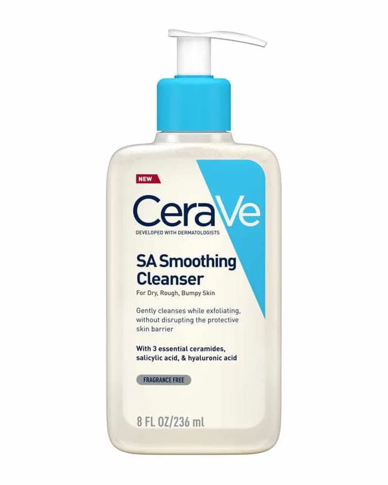 ژل شستشوی ضد جوش پوست خشک و دهیدراته سراوی مدل SA Smoothing (236 میل)