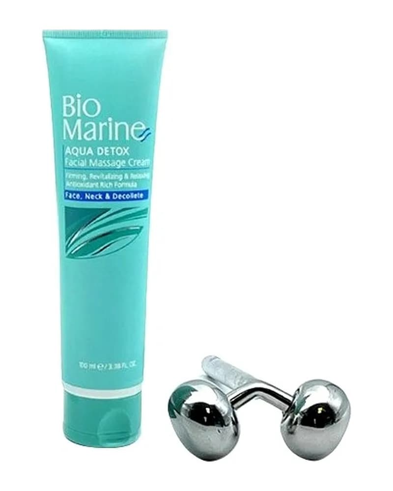 کیت ماساژ صورت و گردن بایومارین Aqua Detox