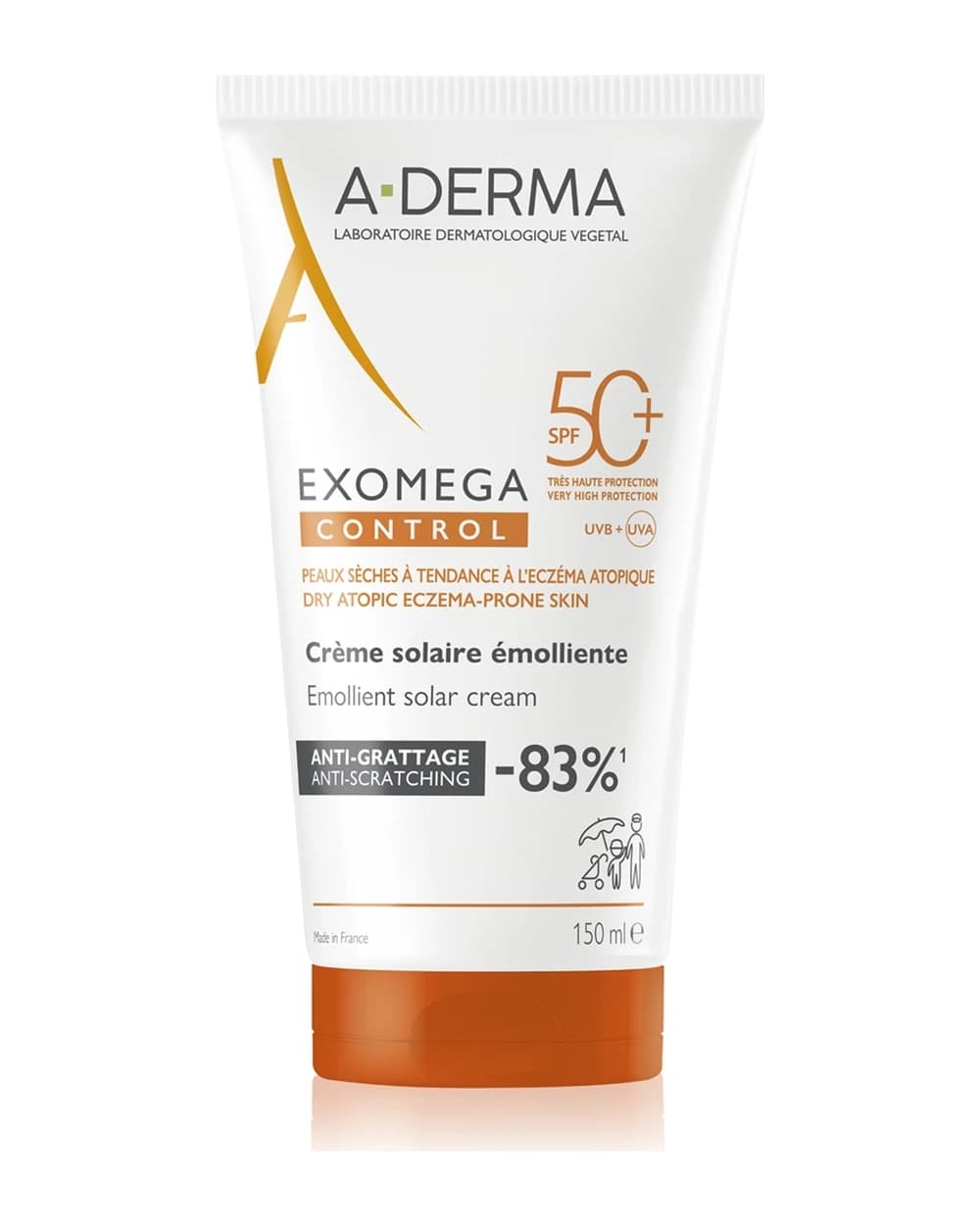 A-Derma Exomega Control Emollient Solar Cream