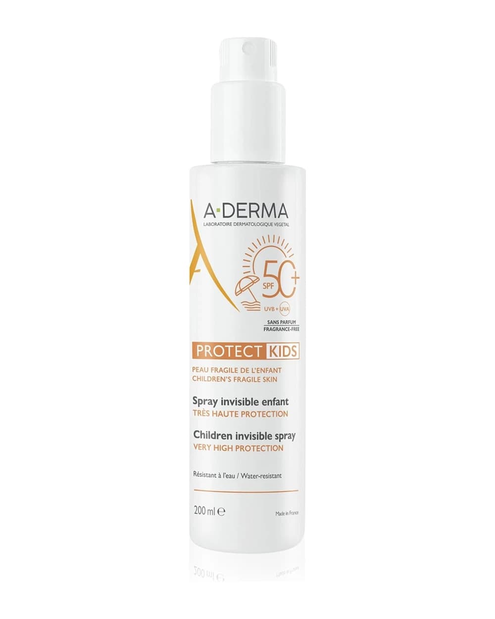 A-Derma Protect Kids Children Invisible Spray