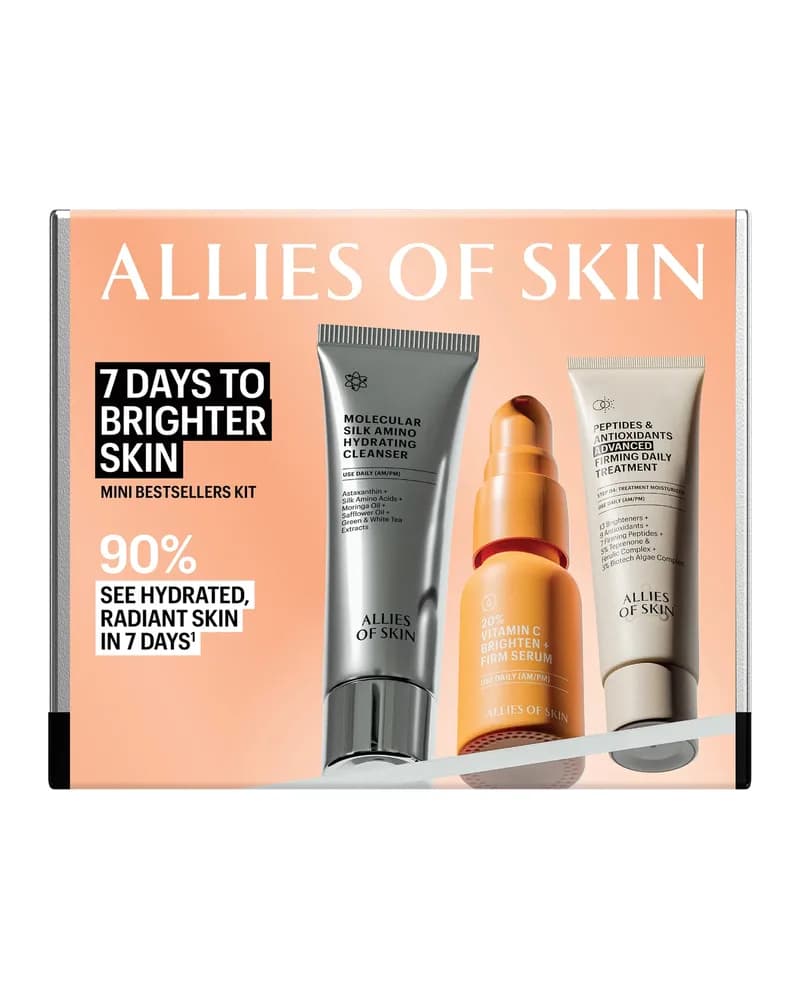 Allies of Skin 7 Days to Brighter Skin Skincare Kit