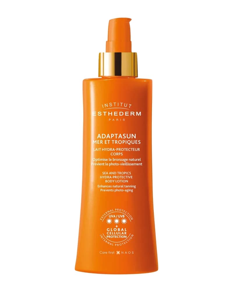 Institut Esthederm Adaptasun Sensitive Lait Protecteur Corps Soleil Fort Lozione Corpo Protezione Solare Forte 200Ml