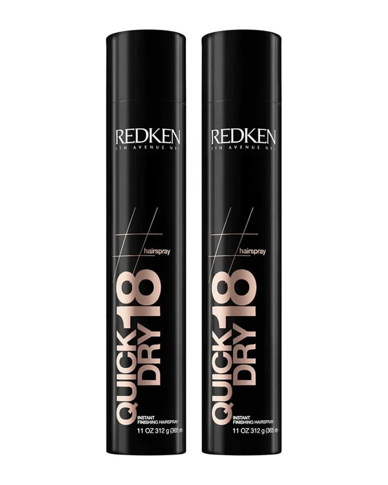 Redken Quick Dry 18 spray per un finish istantaneo Duo (2 x 400 ml)