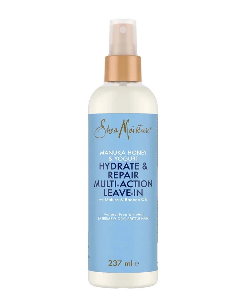Shea Moisture balsamo senza risciacquo multi-azione idrata e ripara con miele di manuka e yogurt 237 ml