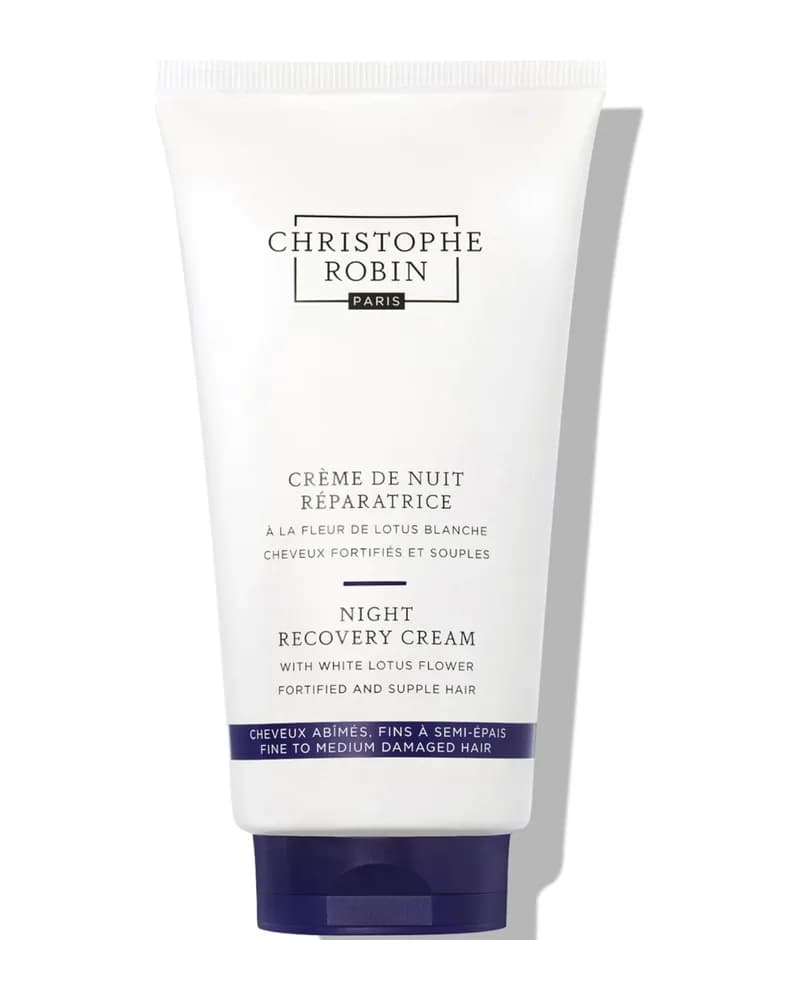 Christophe Robin Night Recovery Cream with White Lotus Flower 150ml
