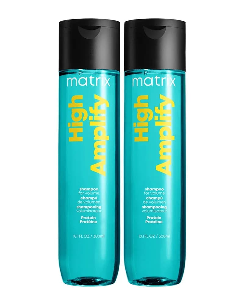 Matrix Total Results Volumising High Amplify Shampoo 300ml Duo for Fine and Flat Hair