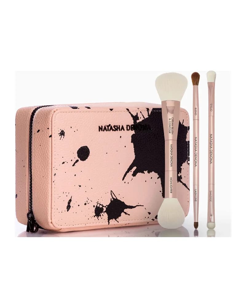 Natasha Denona borsa make-up e set pennelli formato da viaggio