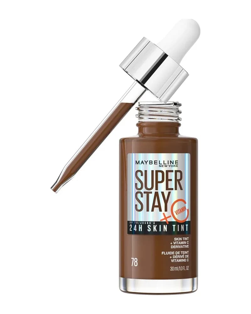 Maybelline Super Stay up to 24H Skin Tint Foundation + Vitamin C 30ml (Various Shades)