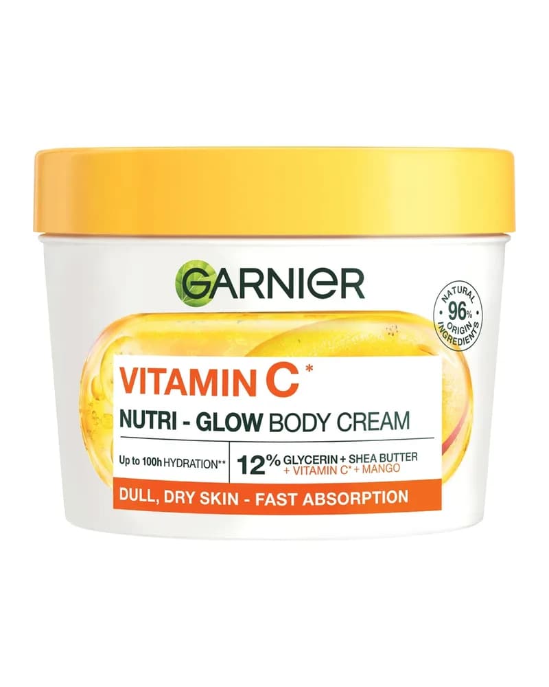Garnier Body Superfood Nutri Glow Crema Illuminante Corpo con Vitamina C e Mango 380 ml