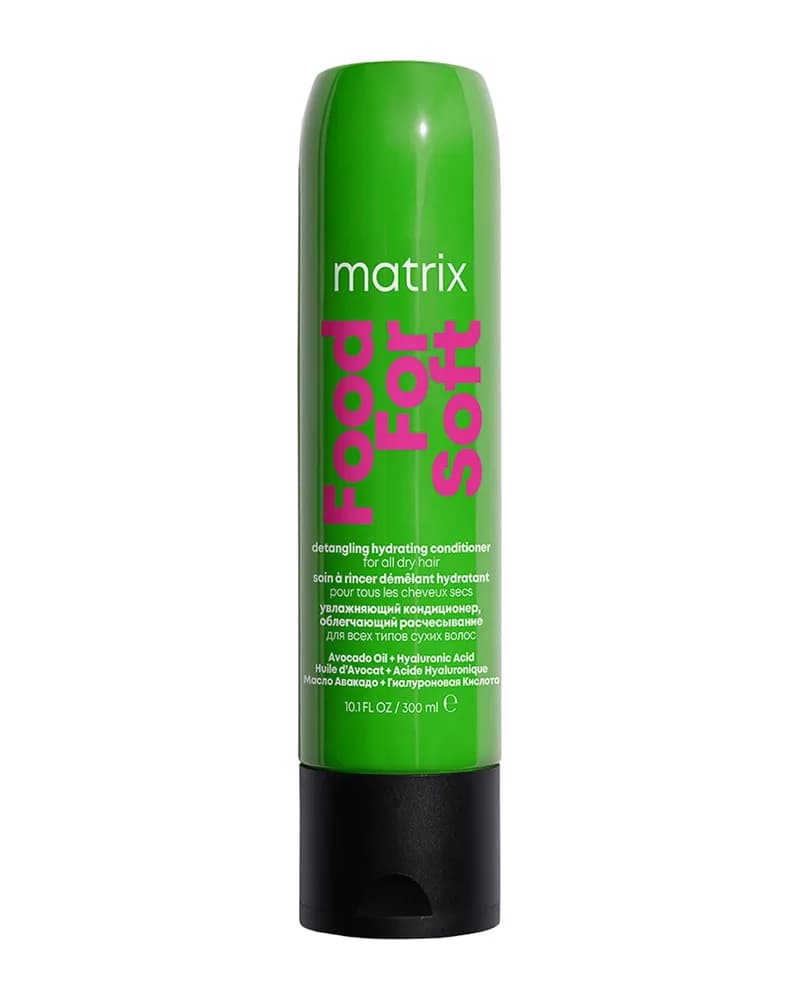 Matrix Food For Soft balsamo districante con olio di avocado e acido ialuronico per capelli secchi 300 ml