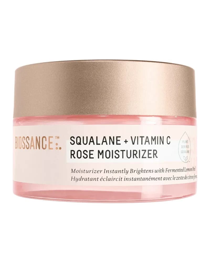 Biossance Squalane and Vitamin C Rose Moisturiser 50ml