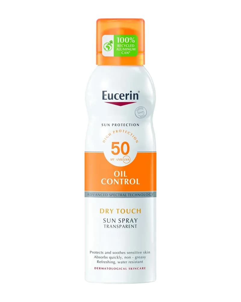 Eucerin Sensitive Protect Transparent Dry Touch Spray Solare SPF 50 200 ml