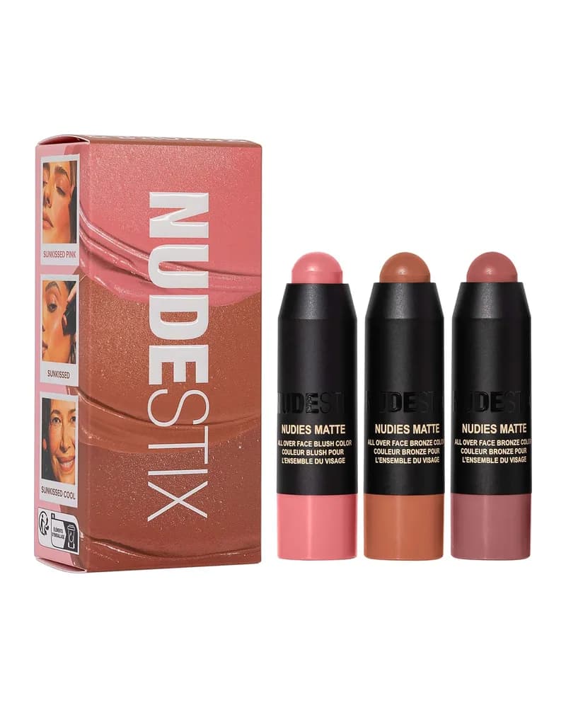 NUDESTIX Sunkissed Blush & Bronze set da 3 Mini Nudie