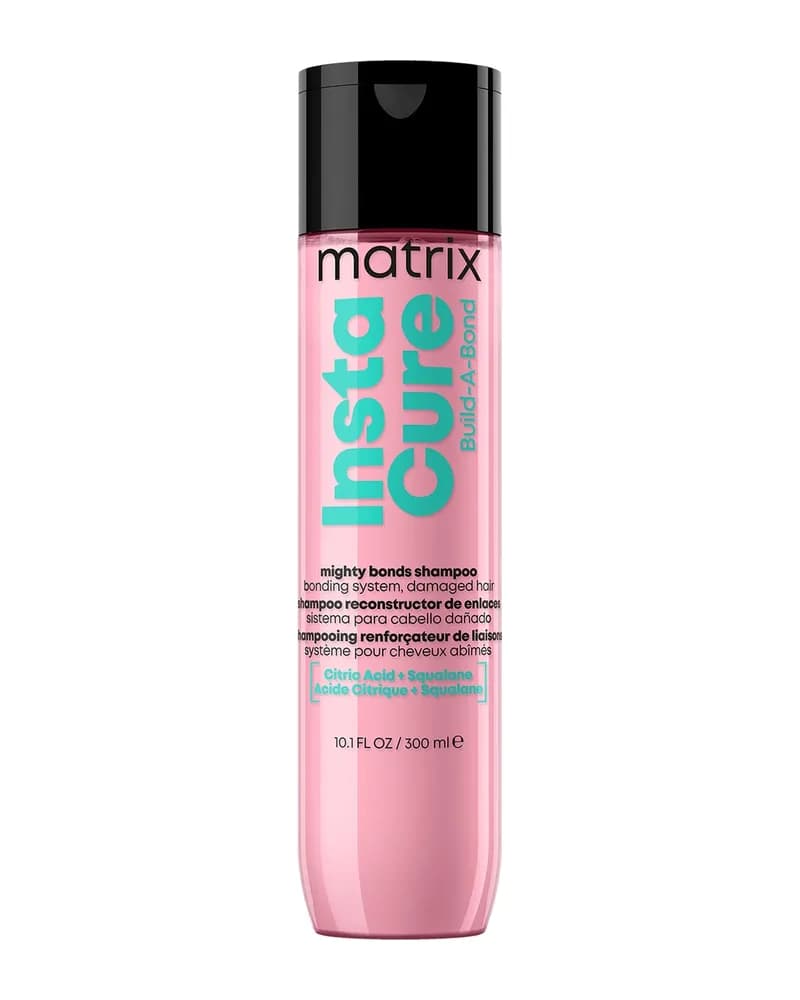Matrix Instacure Build-A-Bond Mighty Bonds Anti-Breakage Shampoo for Dry, Brittle and Damaged Hair 300ml