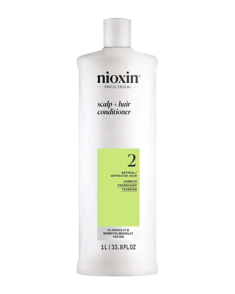 NIOXIN Scalp and Hair Thickening System 2 Conditioner for Natural Hair with Progressed Thinning 1L