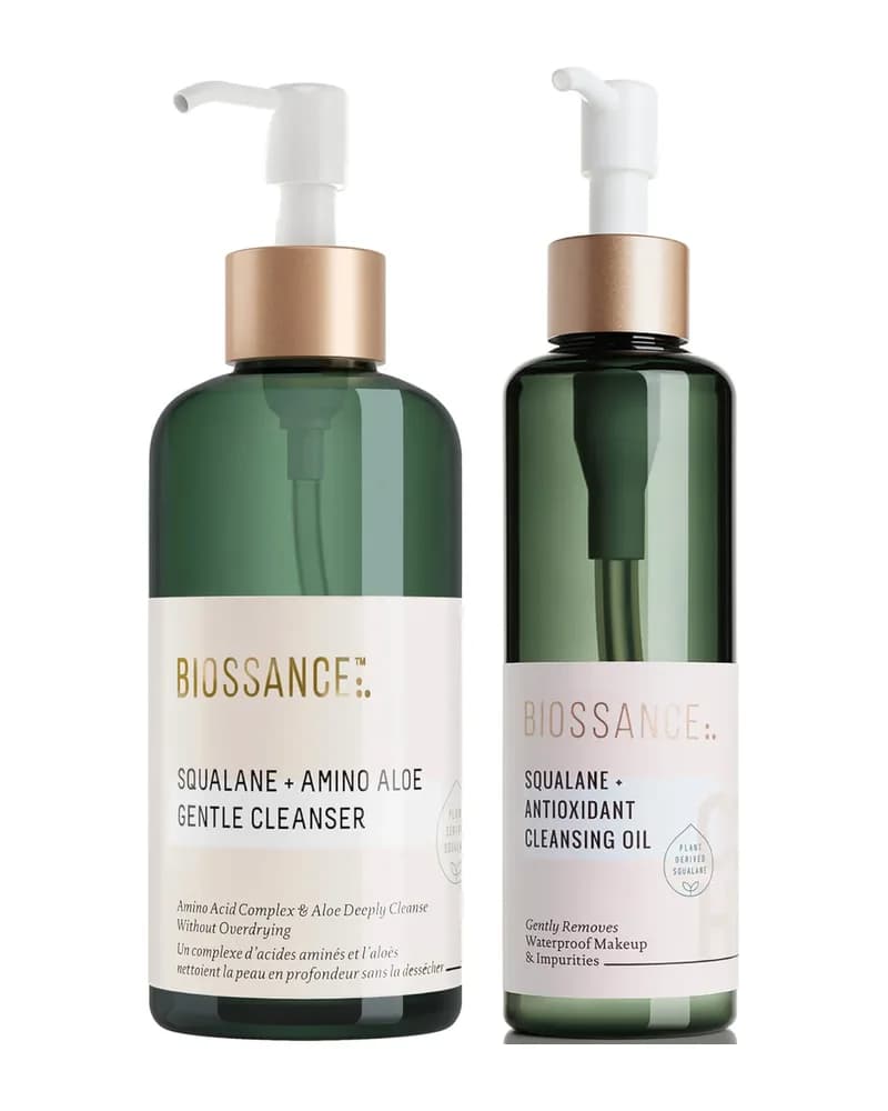 Biossance Double Cleanse Duo