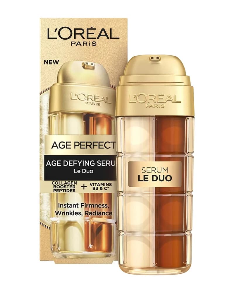 L'Oréal Paris Age Perfect Serum Le Duo with Collagen Peptides 30ml