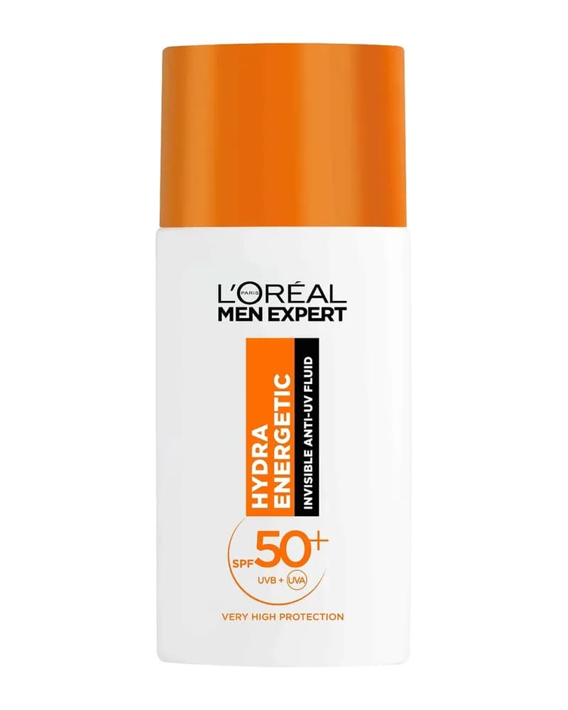 L'Oréal Men Expert Hydra Energetic Daily SPF50+ Invisible Fluid with Antioxidant Vitamin C* 50ml