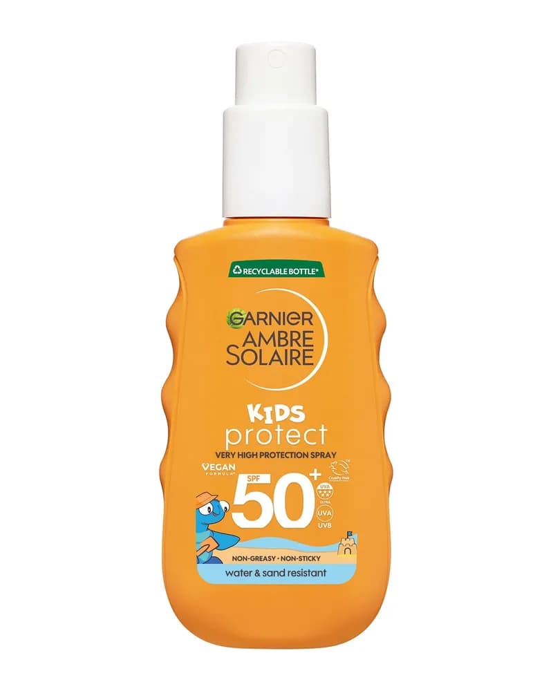 Garnier Ambre Solaire SPF 50+ Kids Sun Cream Spray, 150ml